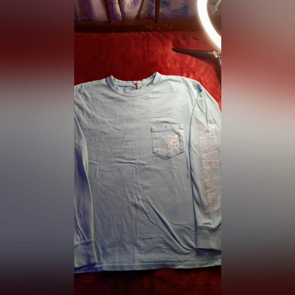 Teal Alabama long sleeve